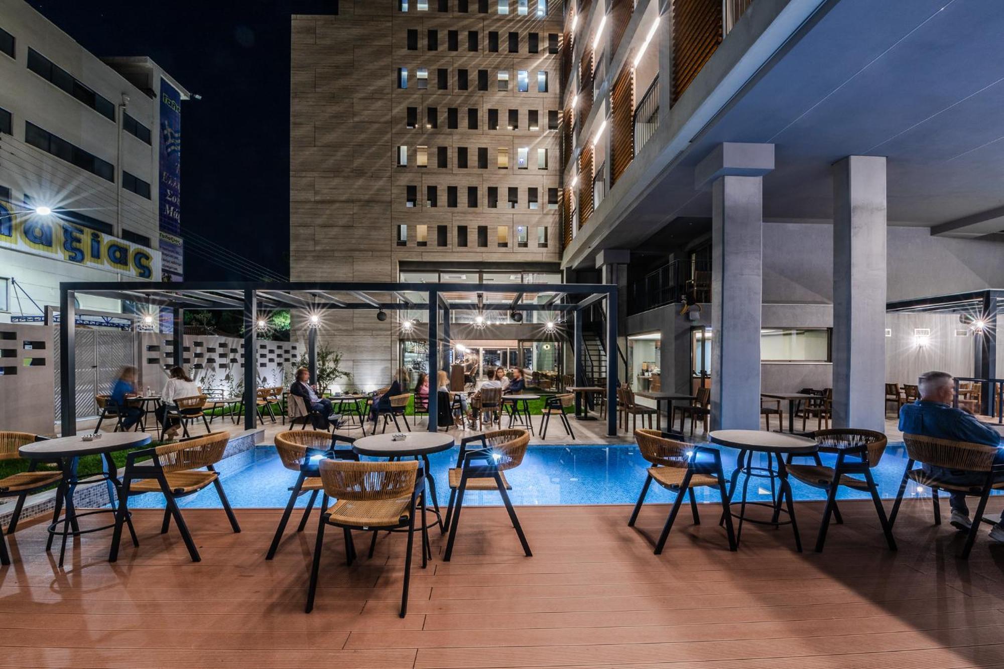 Magnes Hotel Volos Bagian luar foto